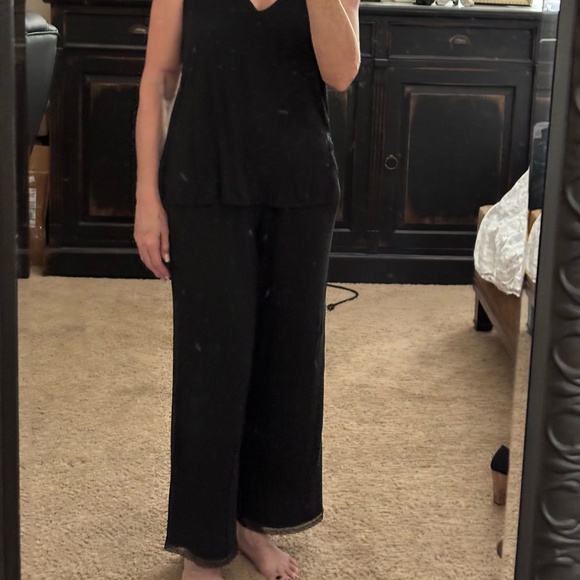 Black Victoria's Secret PJ Set - SZ. M - Picture 2 of 8